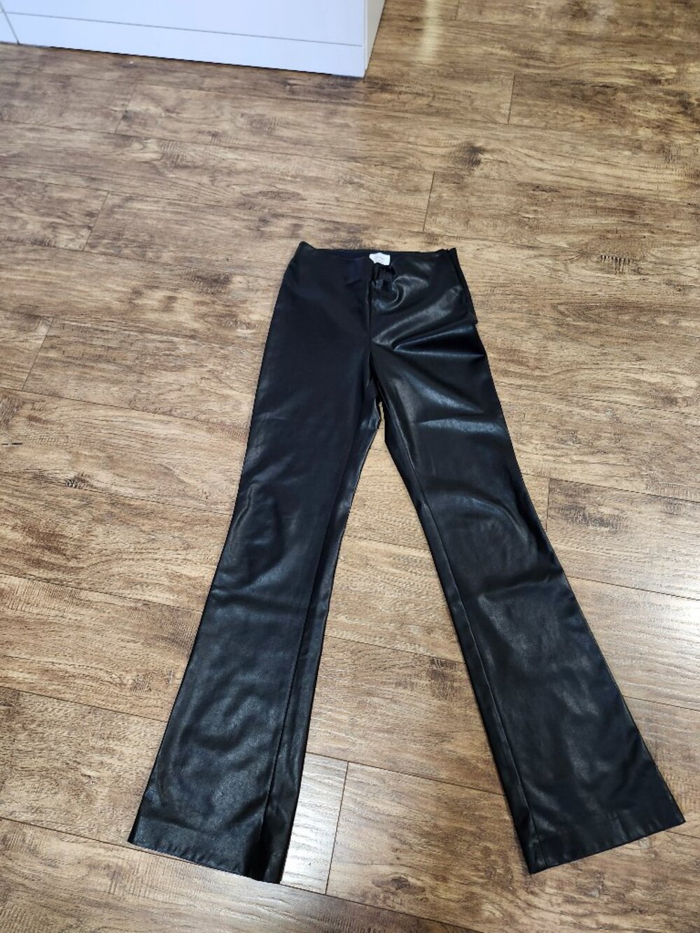 Vegan leather pants